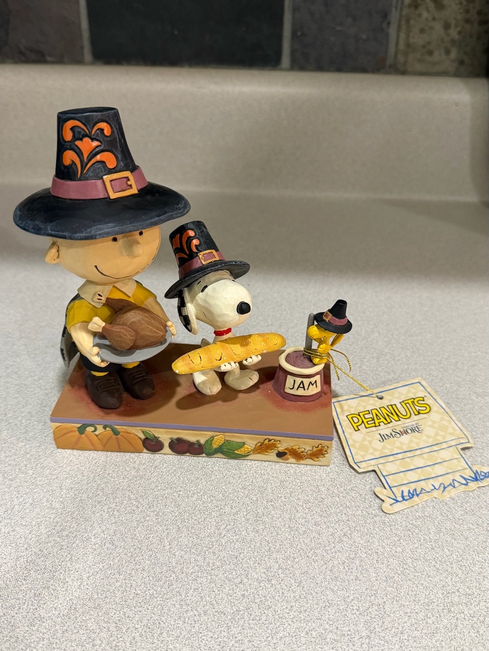 Jim Shore Thankful For Friendship Peanuts Snoopy Figurine #snoopy #charliebrown
